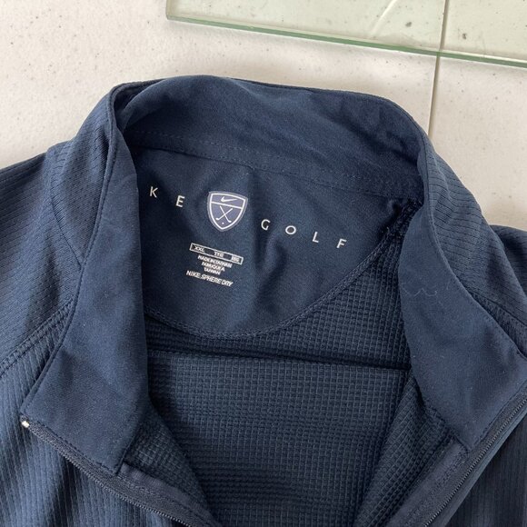 Nike Golf Monte Carlo Sphere Dry Polo Shirt Mens Size 2XL Blue Las Vegas - Picture 5 of 5